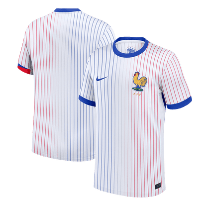 France Extérieur Maillot 2024 Blanc Grande Taille