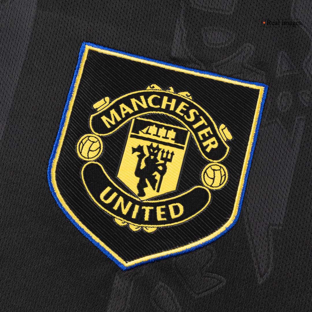 Manchester United Third Maillot Manches Longues 2025/26 Noir