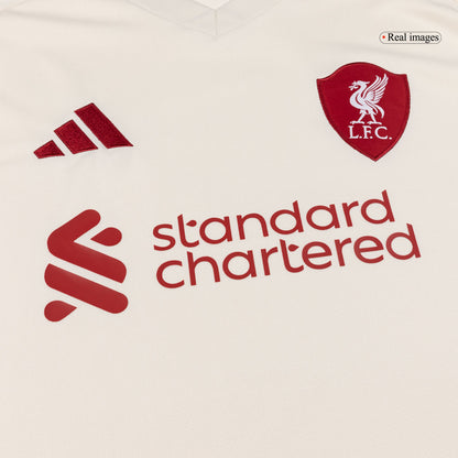 Liverpool Extérieur Maillot Kit 2025/26 Blanc