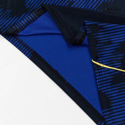 VINI JR. #7 Brésil Extérieur Maillot 2026 Bleu marine