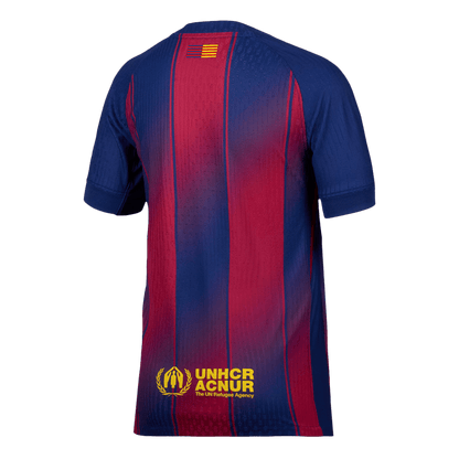 Barcelone Domicile Maillot 2025/26 Rouge&Bleu Joueur