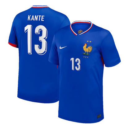 KANTE #13 France Domicile Maillot 2024 Bleu