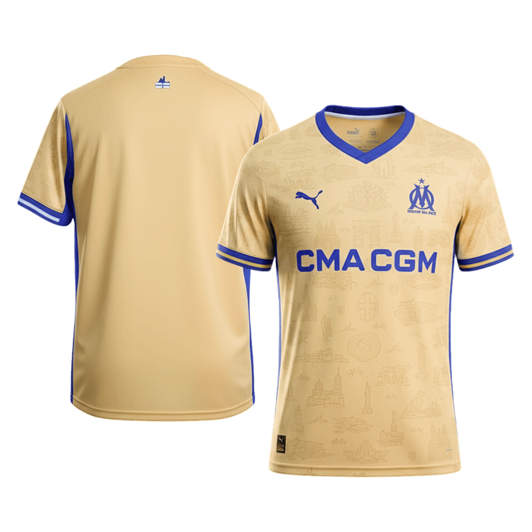Olympique de Marseille Fourth Maillot 2025/26 Jaune