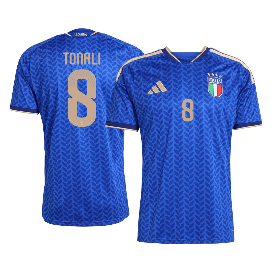 TONALI #8 Italie Domicile Maillot 2026 Bleu - Super