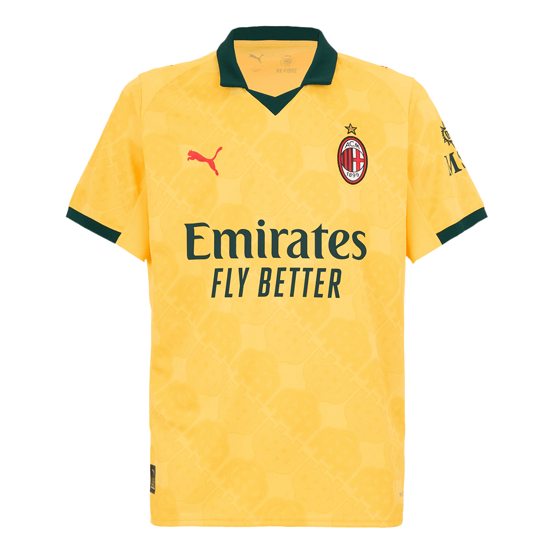 AC Milan Third Maillot 2025/26 Jaune