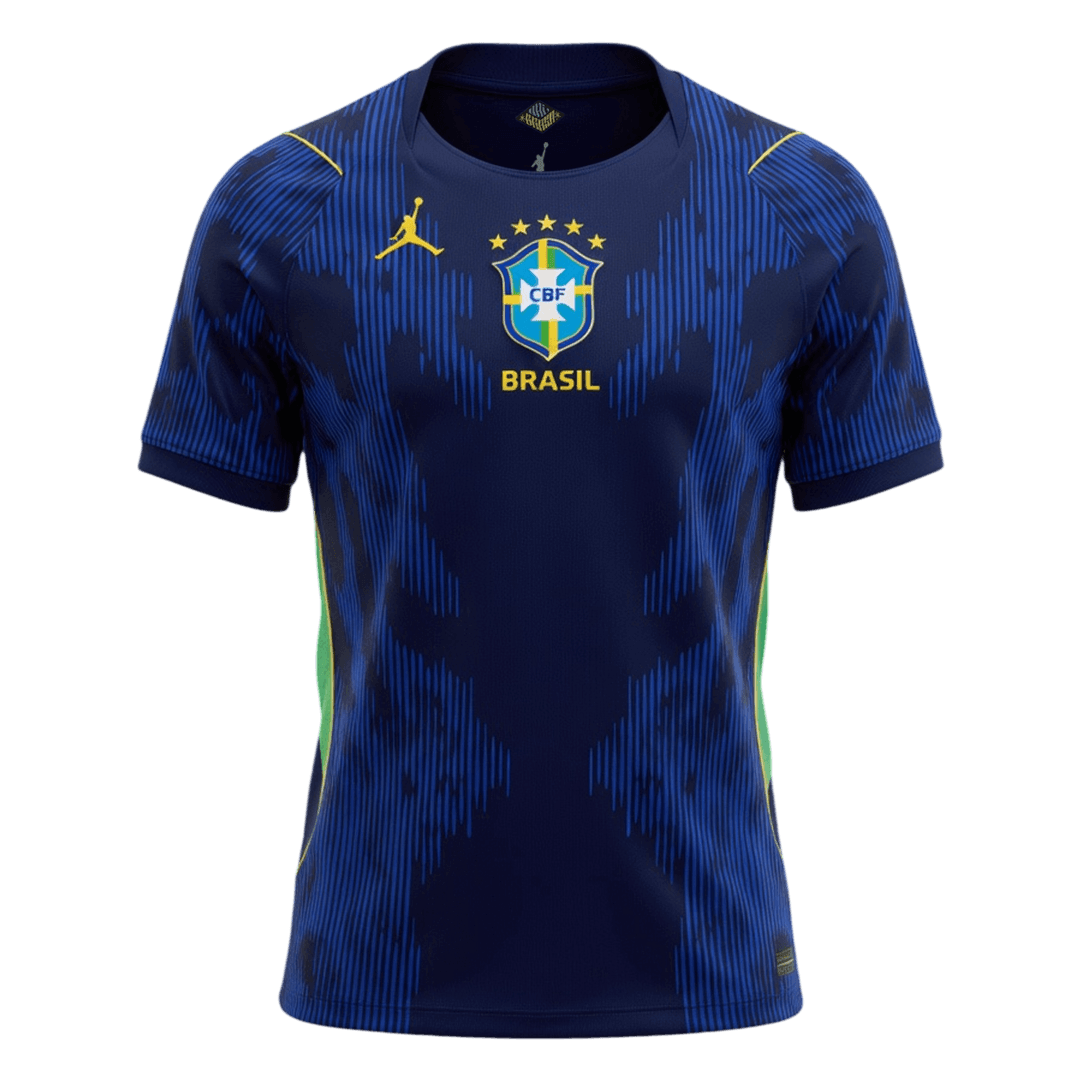 Brésil Extérieur Maillot Kit 2026 Bleu