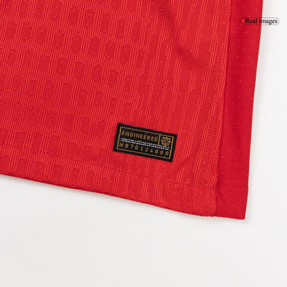 Les Parisiens Third Maillot 2025/26 Rouge Joueur