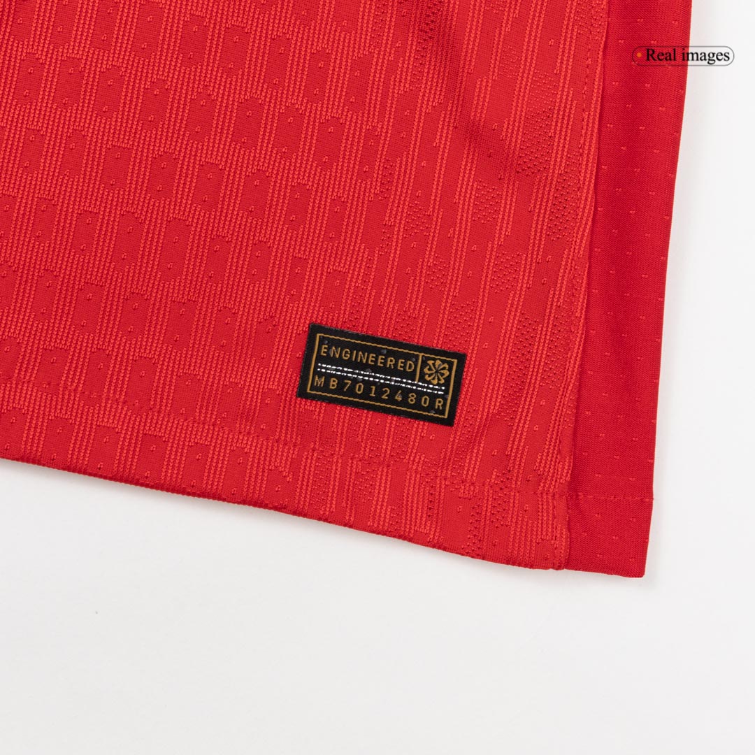 Les Parisiens Third Maillot 2025/26 Rouge Joueur Grande Taille