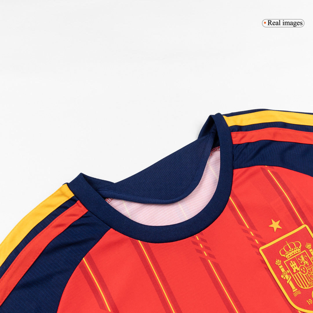 Espagne Domicile Maillot 2026 Rouge - Super Grande Taille