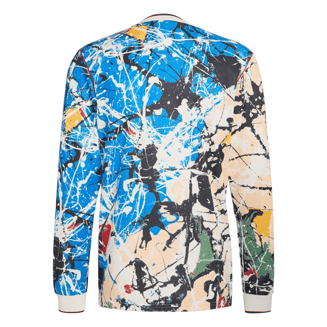 Manchester United Maillot Manches Longues 2025/26 Bleu