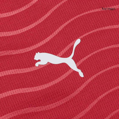 B. FERNANDES #8 Portugal Domicile Maillot Kit 2026 Enfant Rouge - Super