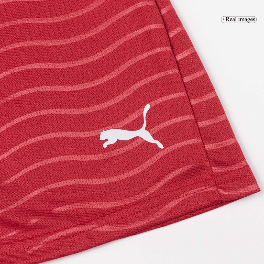 Portugal Domicile Maillot Kit 2026 Enfant Rouge