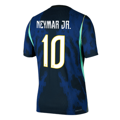 NEYMAR JR. #10 Brésil Extérieur Maillot 2026 Bleu marine Joueur