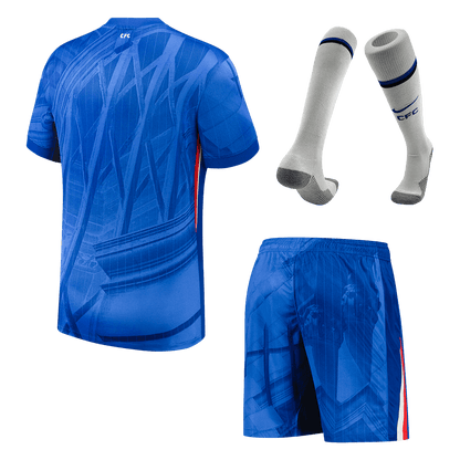 Men Chelsea Domicile Maillot Kit 2025/26 Bleu - Super