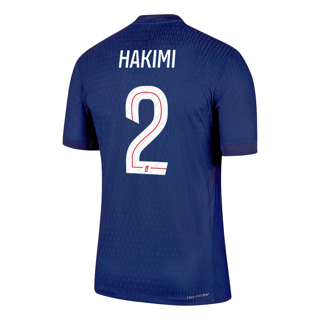 HAKIMI #2 Les Parisiens Domicile Maillot 2025/26 Bleu marine Joueur