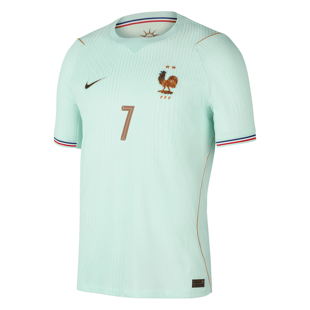 DEMBELE #7 France Extérieur Maillot 2026 Vert Joueur