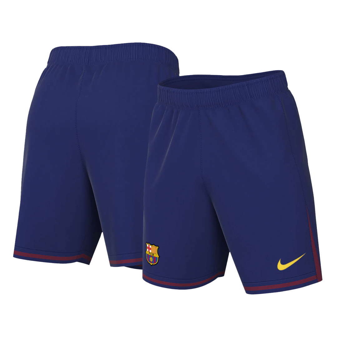 Men Barcelone Domicile Maillot Kit 2025/26 Rouge&Bleu - Super