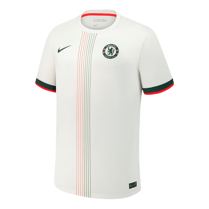 Chelsea Extérieur Maillot 2025/26 Blanc Grande Taille