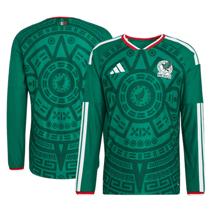 Mexique Domicile Maillot Manches Longues 2026 Vert