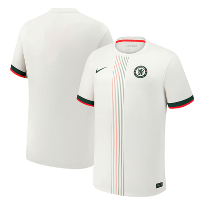 Chelsea Extérieur Maillot 2025/26 Blanc Grande Taille
