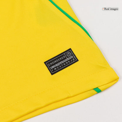 Brésil Domicile Maillot 2026 Jaune