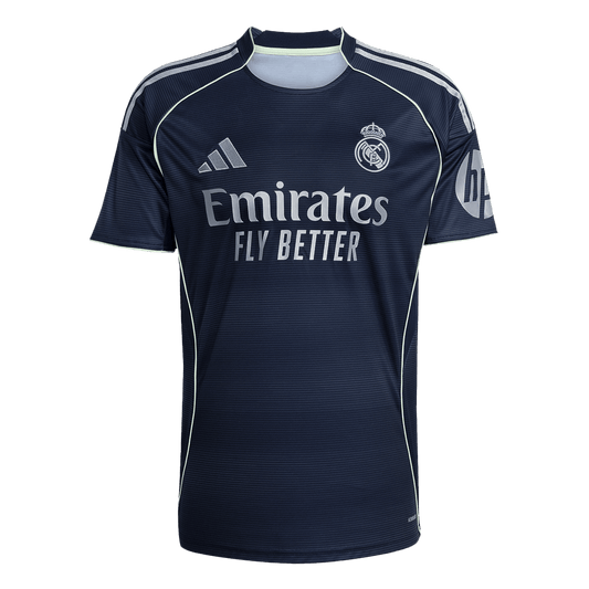 Real Madrid Extérieur Maillot 2025/26 Bleu marine - Super