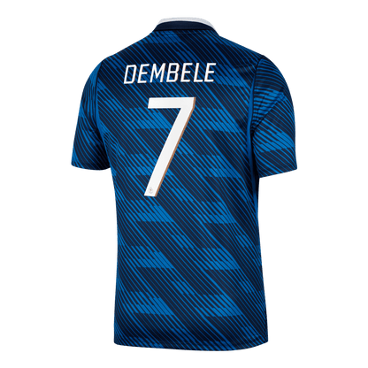 DEMBELE #7 France Domicile Maillot 2026 Bleu