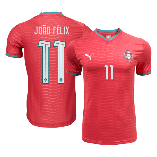 JOÃO FÉLIX #11 Portugal Domicile Maillot 2026 Rouge Joueur