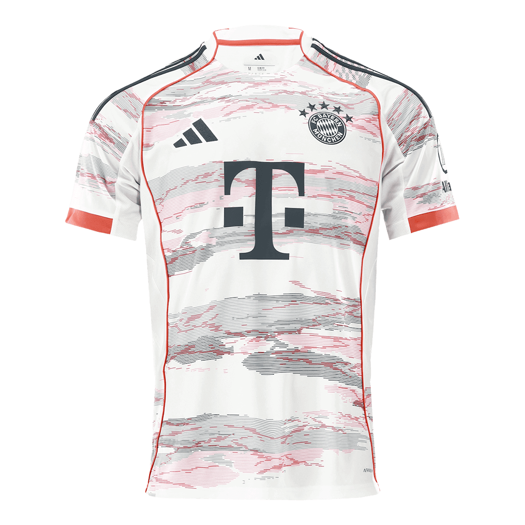 UPAMECANO #2 Bayern Munich Extérieur Maillot 2025/26 Blanc