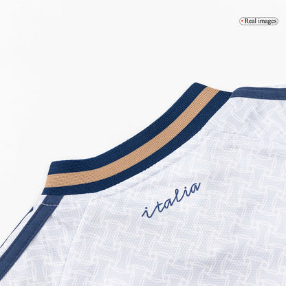Italie Extérieur Maillot Kit 2026 Enfant Blanc