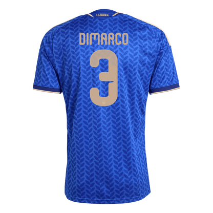 DIMARCO #3 Italie Domicile Maillot 2026 Bleu - Super