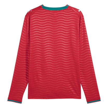 Portugal Domicile Maillot Manches Longues 2026 Rouge