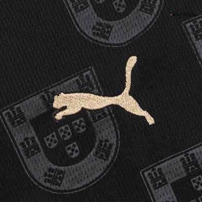 Portugal Maillot Kit 2026 Enfant Noir