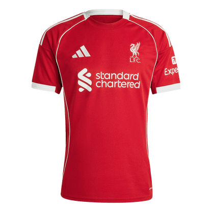 Liverpool Domicile Maillot 2025/26 Rouge