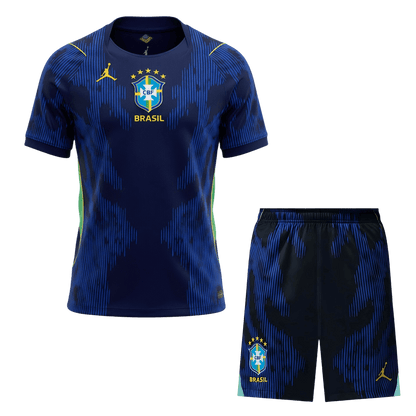 Brésil Extérieur Maillot Kit 2026 Bleu