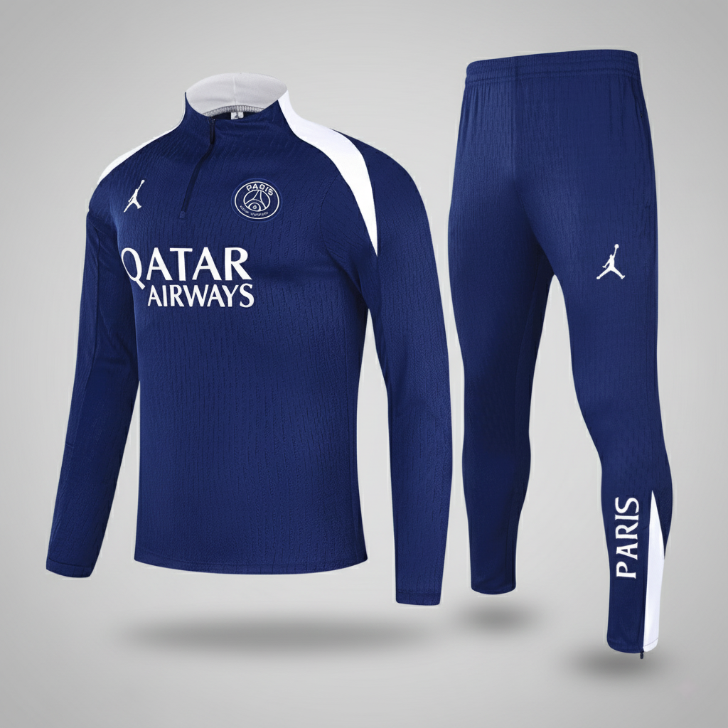 Les Parisiens Sweatshirt Kit 2025/26 Enfant Bleu marine
