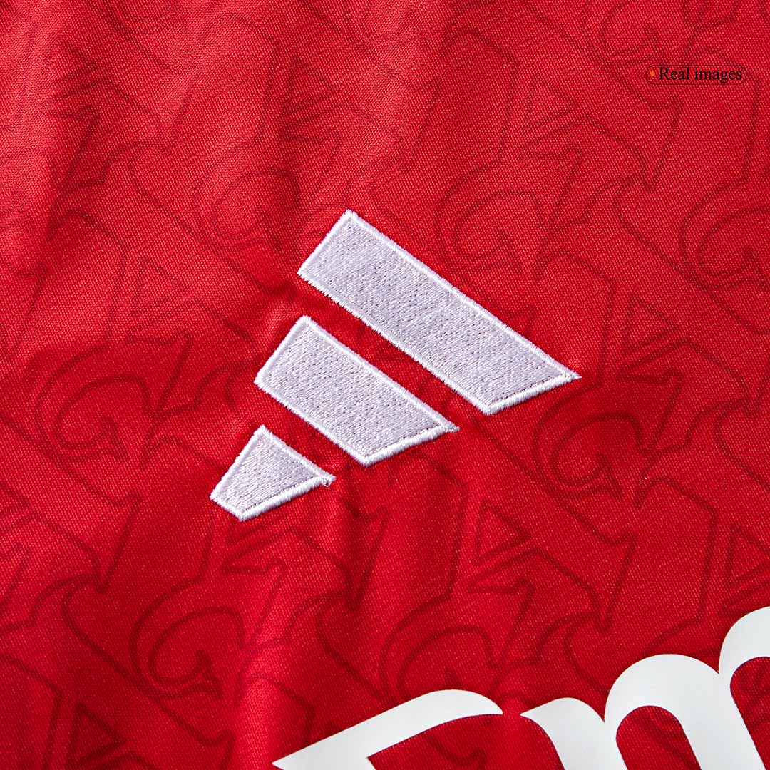 Arsenal Domicile Maillot Manches Longues 2025/26 Rouge