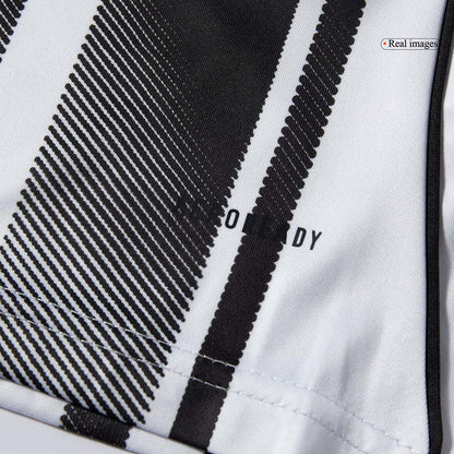 Juventus Domicile Maillot Kit 2025/26 Enfant Noir&Blanc