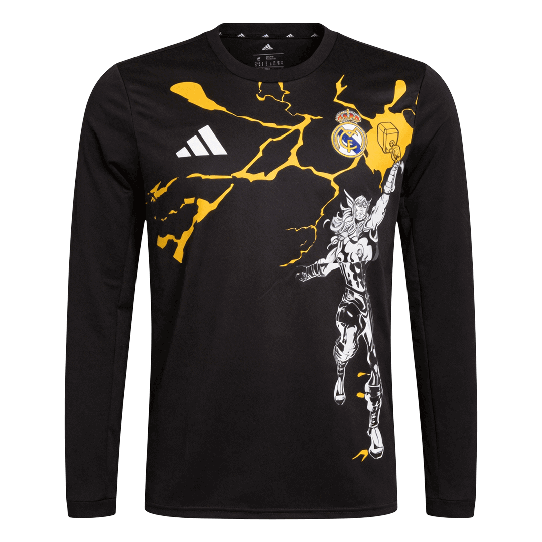 Real Madrid Maillot Manches Longues 2025/26 Noir