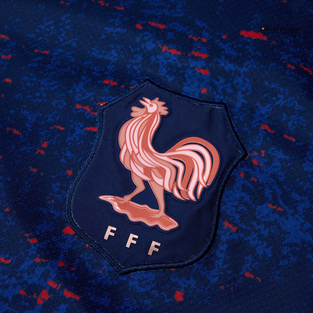 France Domicile Maillot 2025 Bleu - Euro Féminin