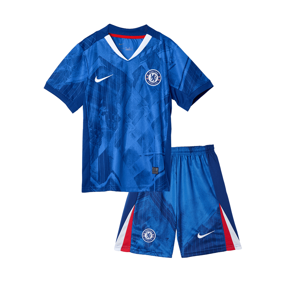Chelsea Domicile Maillot Kit 2025/26 Enfant Bleu