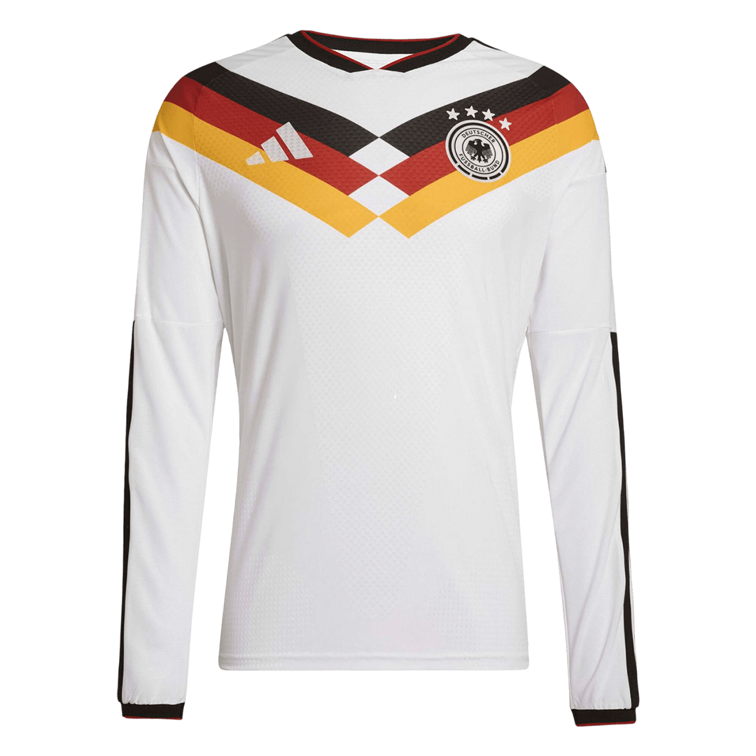 Allemagne Domicile Maillot Manches Longues 2026 Blanc