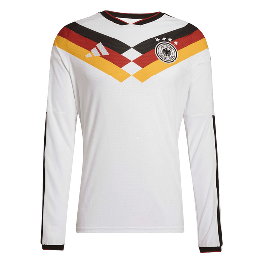Allemagne Domicile Maillot Manches Longues 2026 Blanc