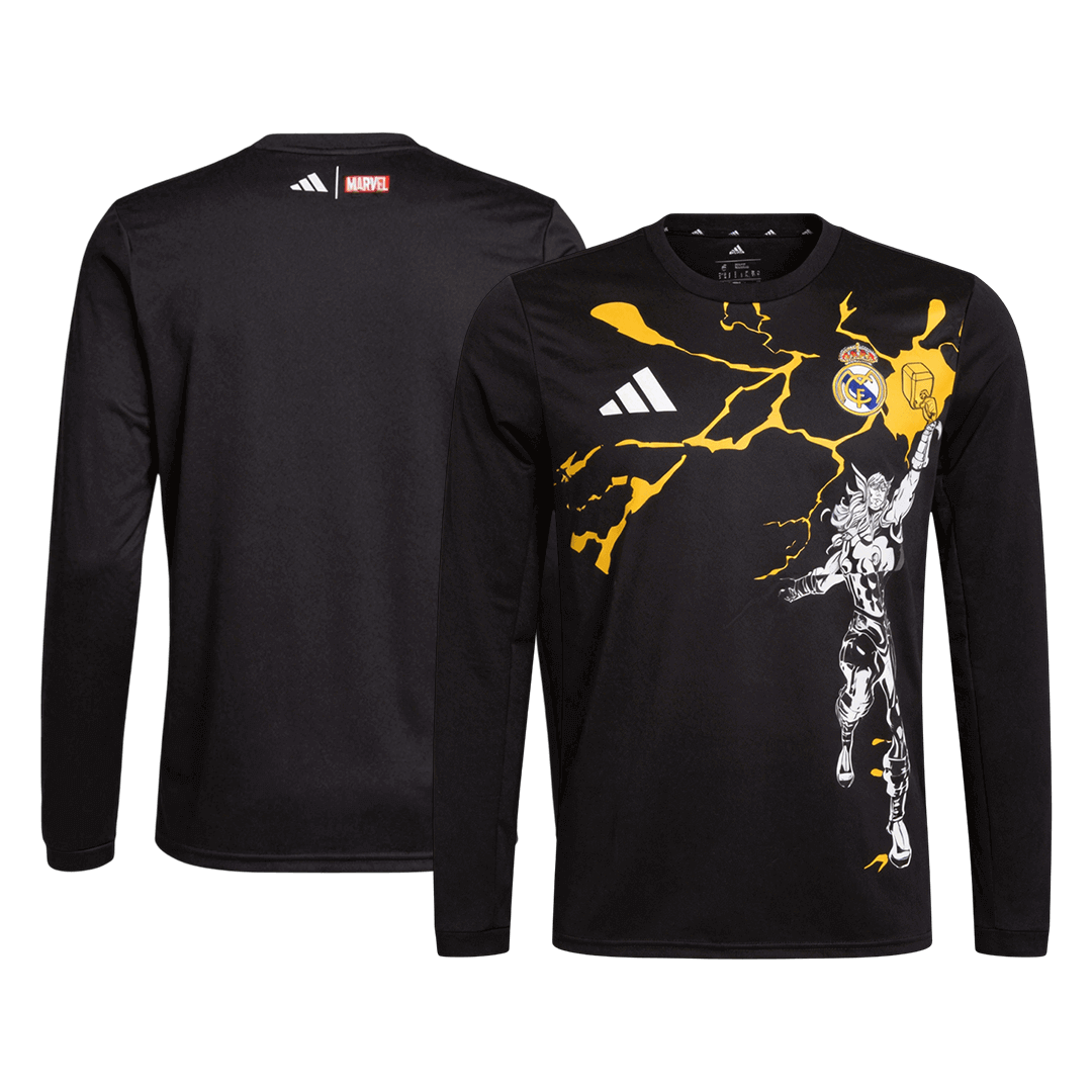 Real Madrid Maillot Manches Longues 2025/26 Noir