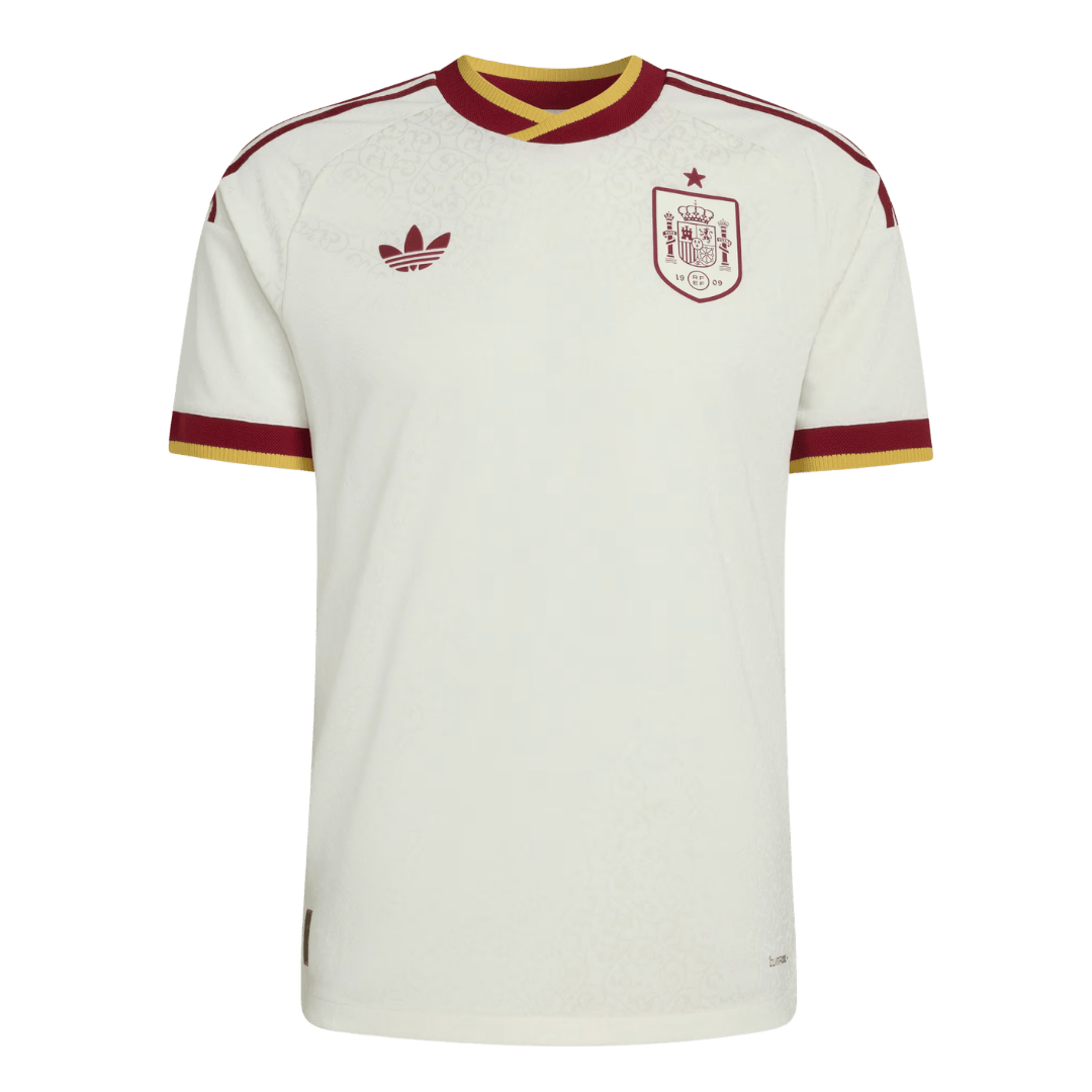 Espagne Extérieur Maillot 2026 Blanc Joueur